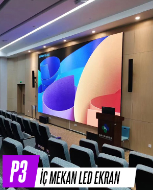P3 İç Mekan LED Ekran