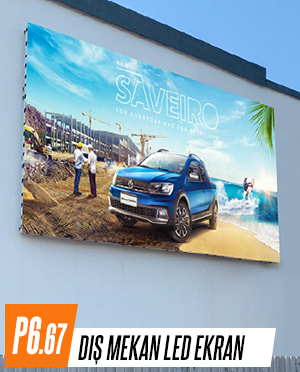 P6.67 Dış Mekan LED Ekran