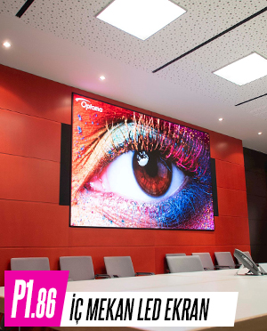 P1.86 İç Mekan LED Ekran
