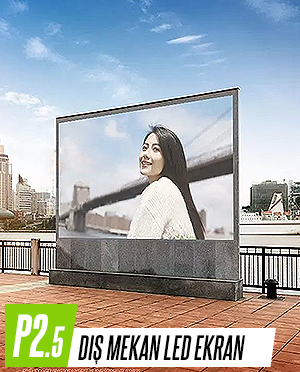 P2.5 Dış Mekan LED Ekran