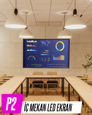 P2 İç Mekan LED Ekran